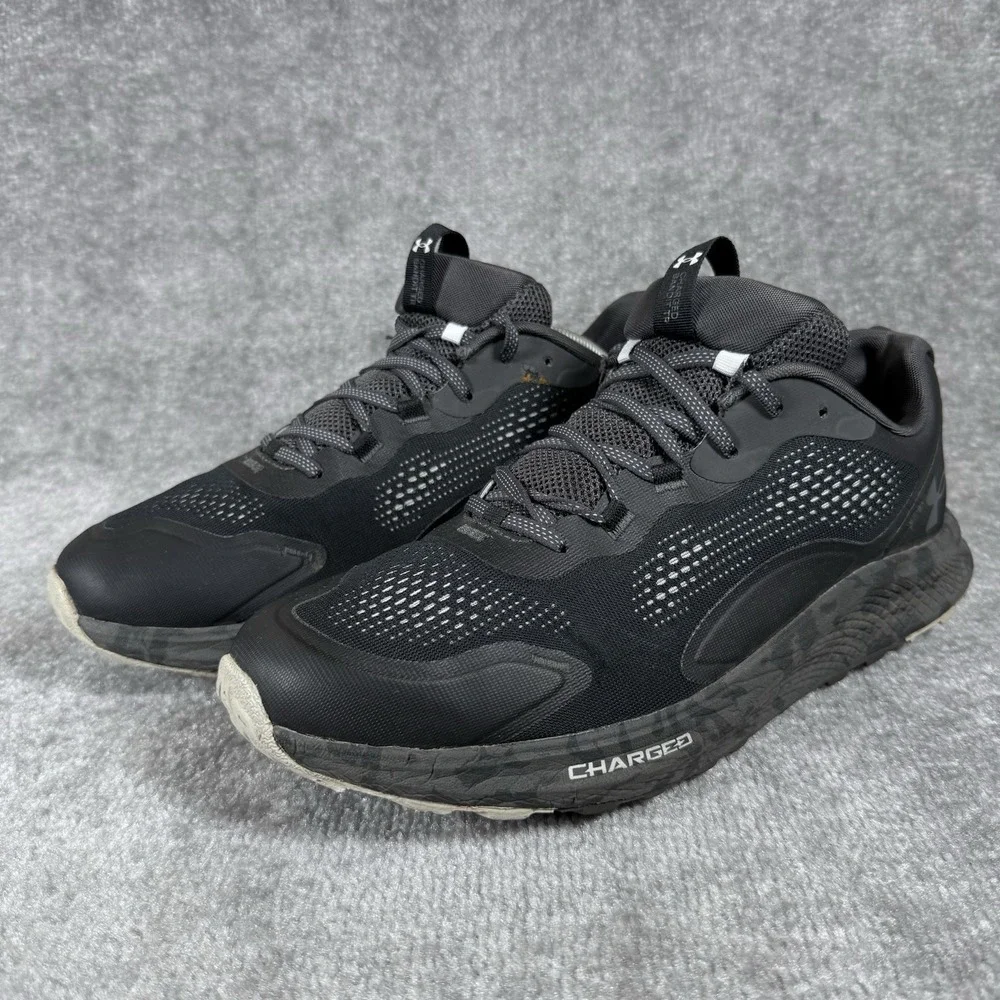 Under Armour Shoes Men's 12 Black Charged Bandit Trail 2 3024186-001 Hiking